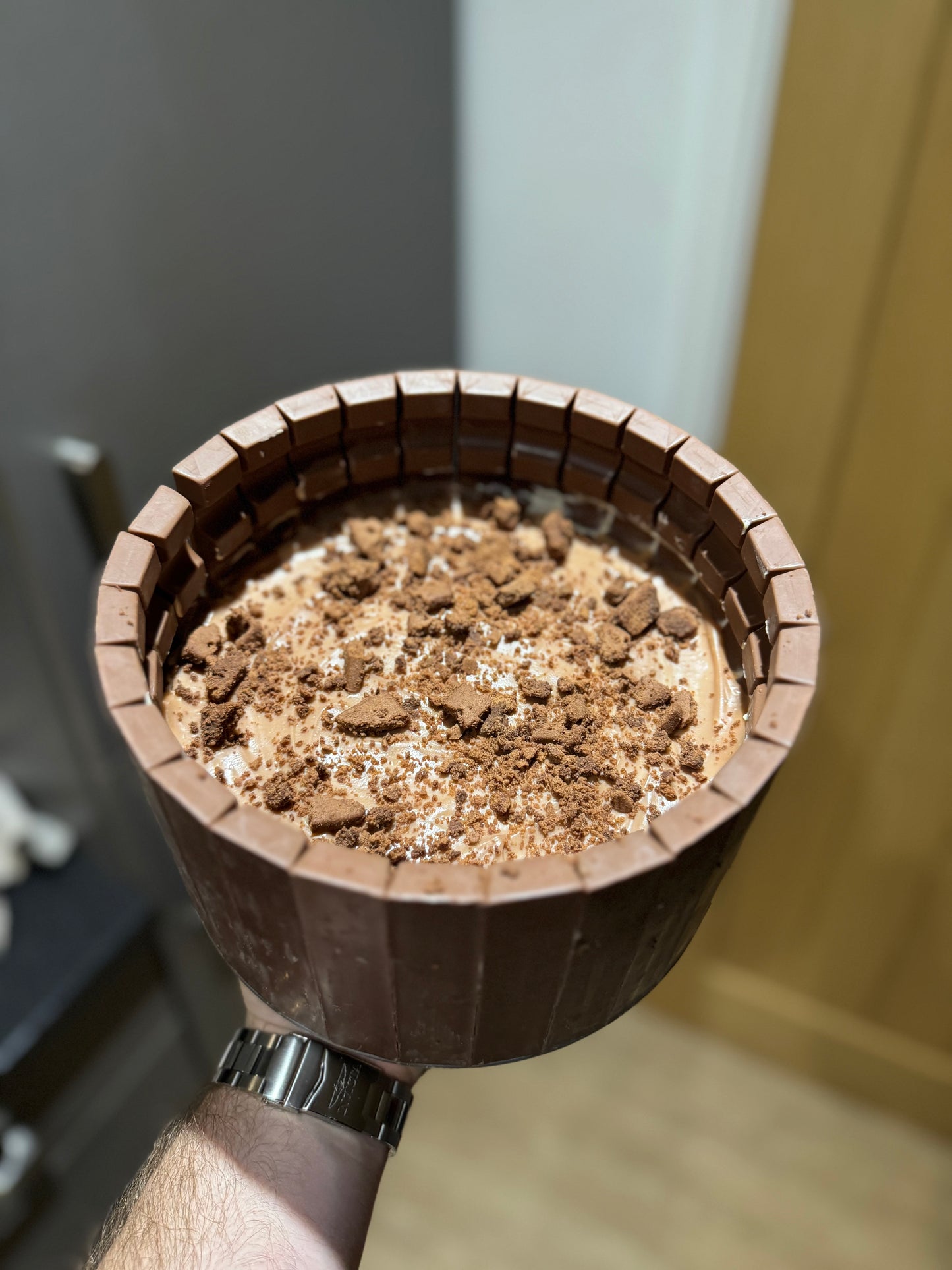 Kinder bar cheesecake (Recipe)