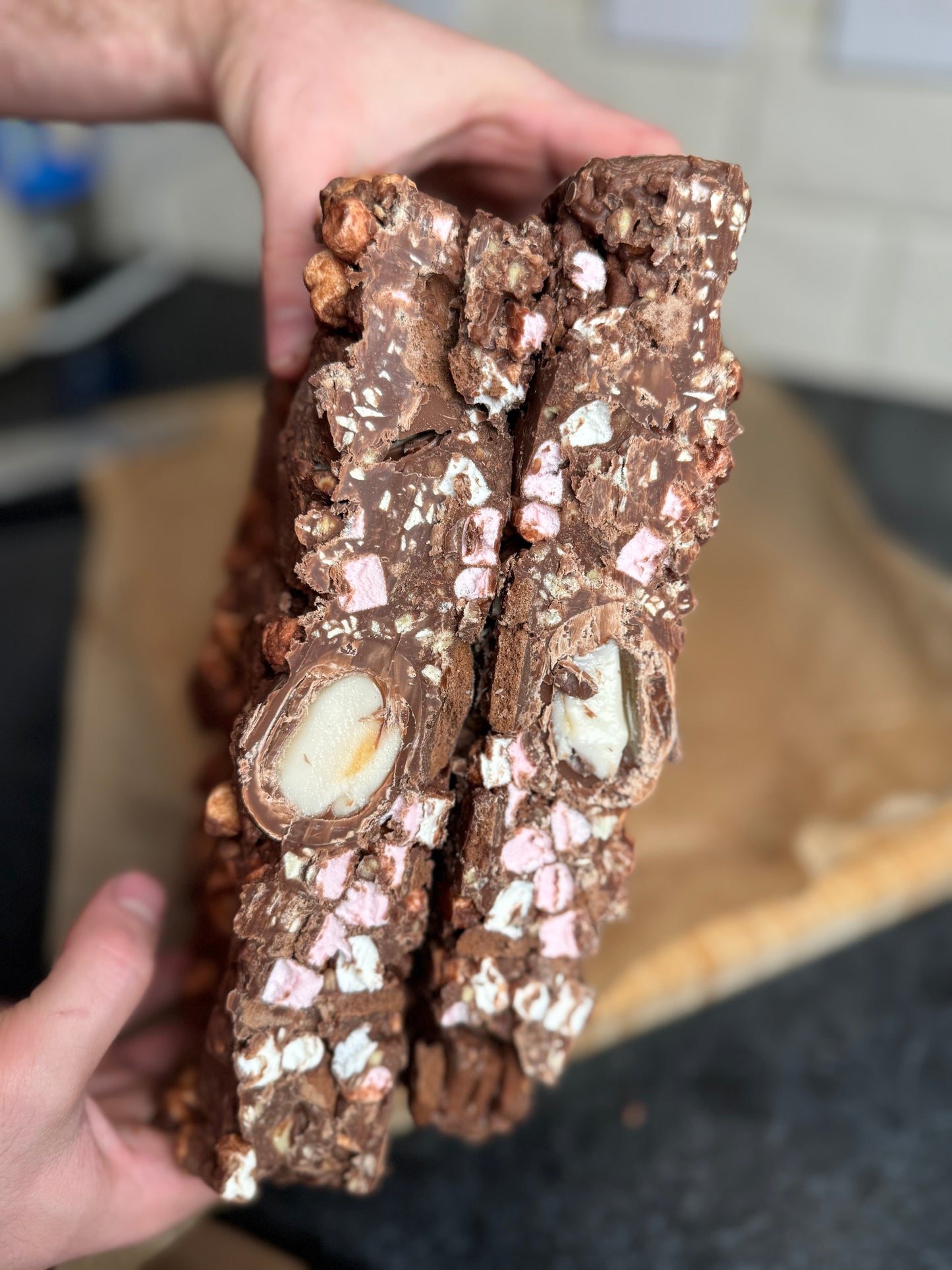 Cream egg Rocky road (Recipe)