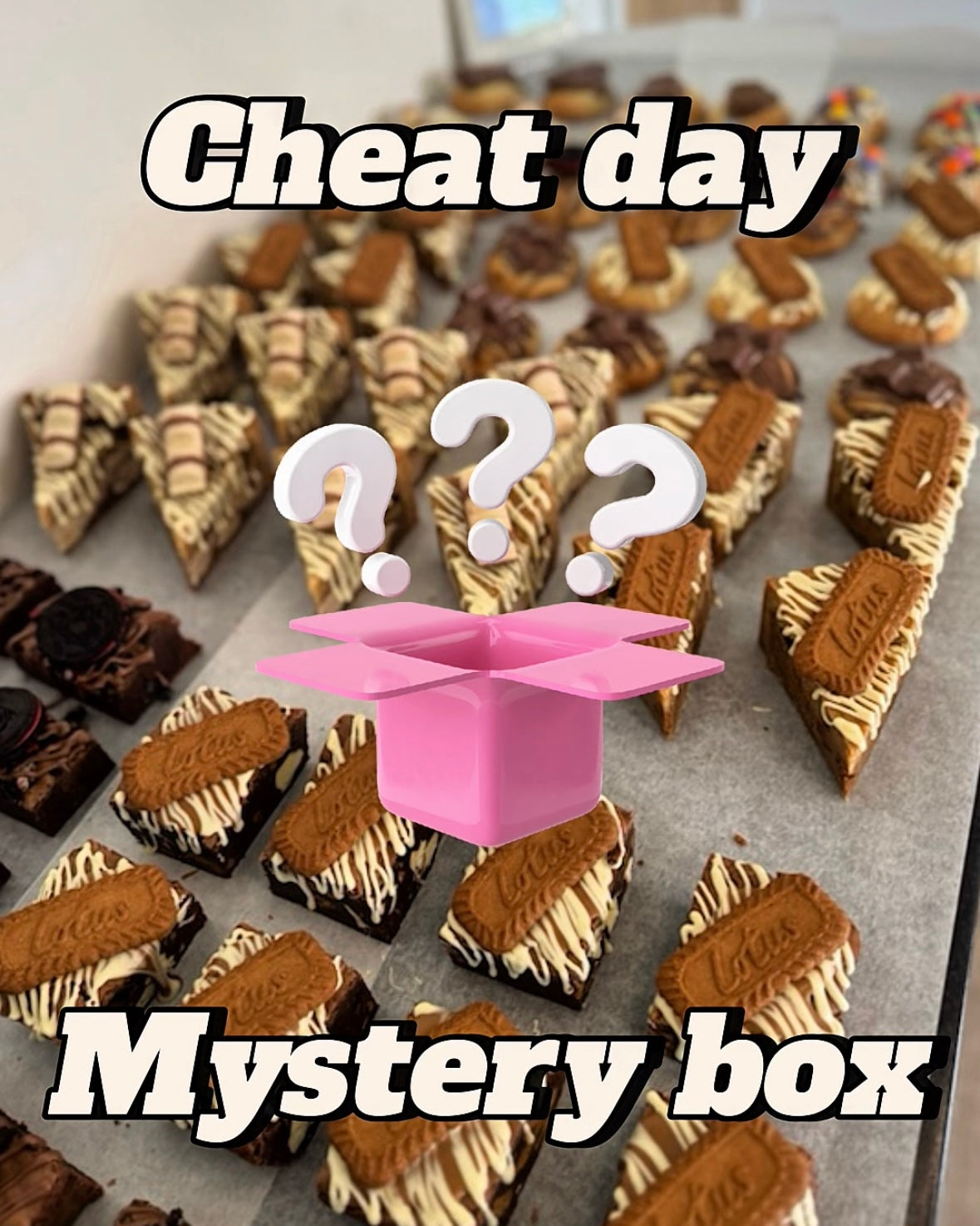 4 bakes Cheat day mystery box?!