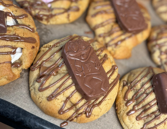 Caramel freddo cookie