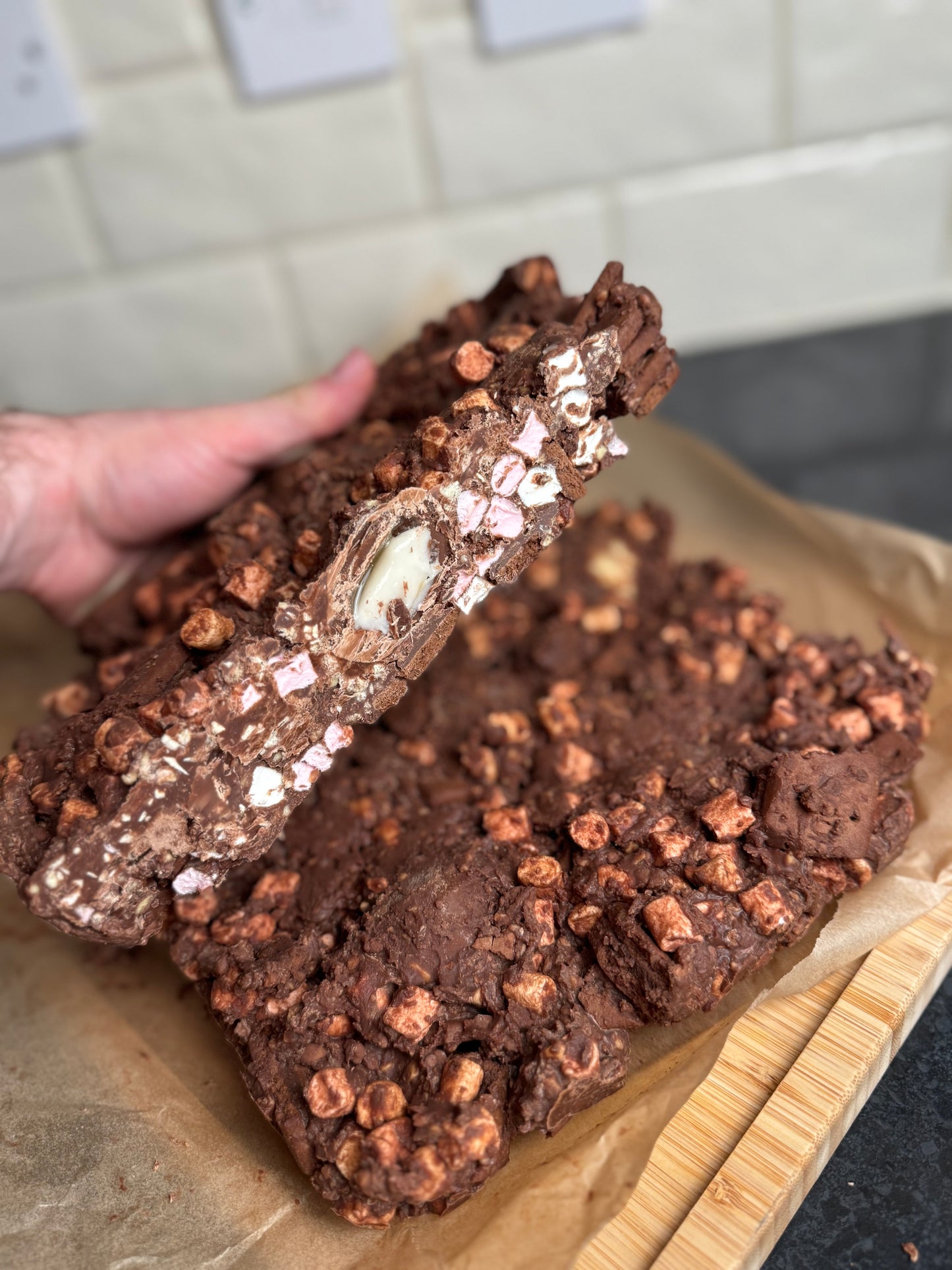 Cream egg Rocky road (Recipe)